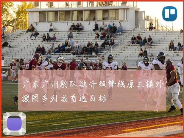 广东广州豹队欲升级锋线原三镇外援图多列成首选目标